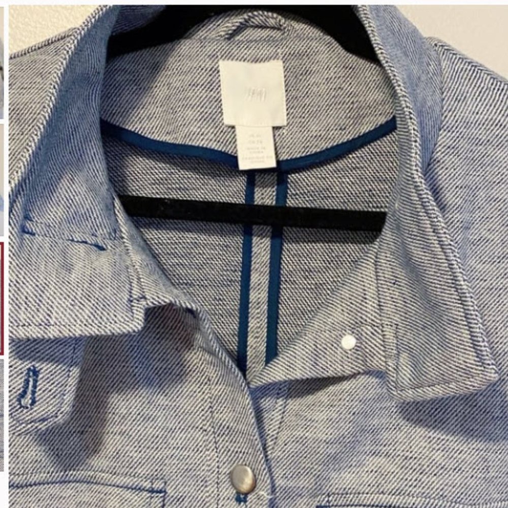 H & M Moto Jacket-Never Worn - Picture 5 of 9